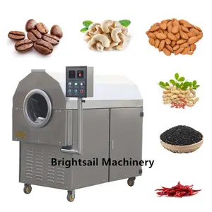 Ticari kavurma fırın kahve çekirdeği fındık soya fıstık kuru kavurma makineleri ayçiçeği tohumları kavrulmuş mısır fındık kavurma makinesi