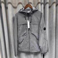 Blouson Bomber Unisexe en Nylon Style Ins, Fonctionnel, Automne, Long, Streetwear, à Capuche, Fermeture Éclair, Extérieur, Taille Européenne