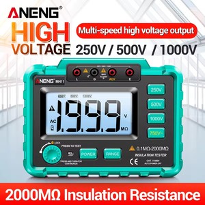 เครื่องวัดความต้านทานดินแบบดิจิตอล ANENG MH11 เครื่องทดสอบแรงดันโอห์ม เครื่องวัดเมกะโอห์ม เครื่องทดสอบความต้านทานฉนวนดิน - Product Image 5