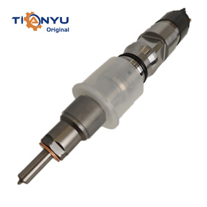 Inyector de combustible 0445120333 0445120376 445 0 120 <span class=keywords><strong>376</strong></span> para motor diésel Doosan apto para inyector de riel común de construcción BOSCH - Product Image 4