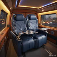 Siège de luxe de style nouveau pour voiture modifiée, siège Captain Maybach avec tablette pour Vclass Vito Metris W447 Sprinter Van Mpv Suv
