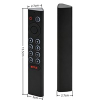 Télécommande vocale de haute qualité avec fonction de rétroéclairage, adaptée au décodeur NVIDIA Shield TV Pro (modèles 2015/2019)