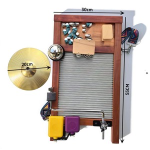Instrument de percussion ethnique Orff en gros : Washboard, instrument de rythme de niche - Product Image 4