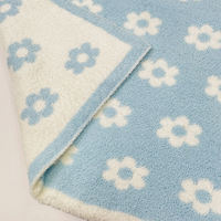 Plaid de canapé OEKO-TEX 100% polyester jacquard animalier, super doux, tricoté, grande taille pour l'hiver