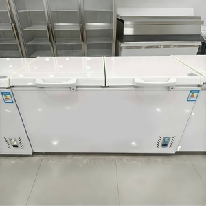 Ngực sâu Tủ đông thương mại đôi cửa rắn siêu thị lạnh ngang kem ngực tủ đông - Product Image 3