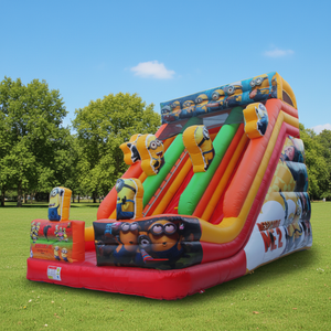 WINSUN - <span class=keywords><strong>Castillo</strong></span> Inflable con Tobogán de Dibujos Animados, <span class=keywords><strong>Castillo</strong></span> <span class=keywords><strong>Hinchable</strong></span> Comercial de PVC para Niños, para Fiestas al Aire Libre, Festivales y Alquiler - Product Image 1