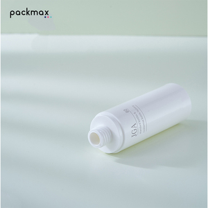 PP 15-100ml white <b>vacuum</b> <b>pump</b> bottle for lotion & toner – straight round cosmetic packaging - Product Image 3