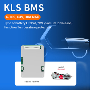 KLS Li-ion Ebike 7S 10S 36V 13S 16S 20A 30A hệ thống quản lý pin LiFePO4 Pin BMS Board cho pin Lithium ion - Product Image 2