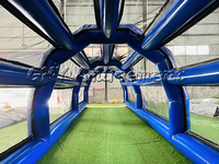 Cage de baseball gonflable géante pour jeux sportifs et entraînement au frappeur