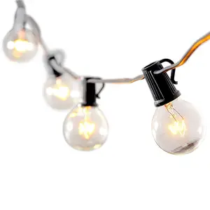 C9 100ft Lights 100 Sockets Lights 12inch Space Patio Holiday C9 String Lights