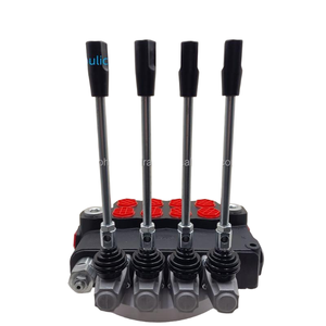 วาล์วควบคุมทิศทางแบบแมนนวลสองทาง P120 Hydraulic Distributor รุ่น 4P120-1-A1A1A1A1-G-KZ1 แบบโมโนบล็อก อัตราการไหล 120 ลิตร/นาที แรงดันสูงสุด 300 บาร์ - Product Image 3