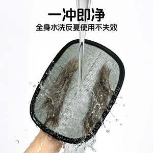 Lint <b>Roller</b> Pet Hair Remover Electrostatic Two Way Brush For Dog Cat Hair Cleaning Household Use Abs Material Round Shape - Product Image 4