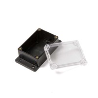 Boîtier de jonction extérieur en ABS avec couvercle transparent, protection IP66, certifié CE/ROHS, plage de température -40~+75, 100x68x50mm