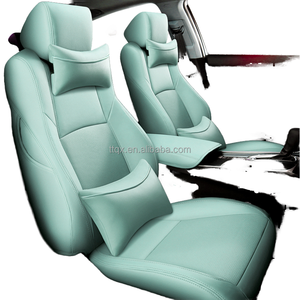 Fundas de Asiento de Cuero Transpirable Personalizables de 5 Plazas para Honda CRV/Civic/Jade/Fit/Jazz/Odyssey/City/ACCORD - Product Image 2