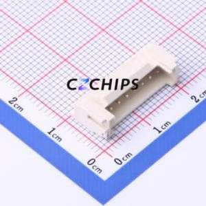 HC-HY-8AWT Wire-to-Board Pin Header SMD,P=2mm,Horizontal Mount Connector 1x8P 2mm Horizontal Mount HY - Product Image 1