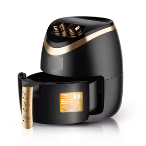 Horno freidora de aire multifuncional de 6L, máquina eléctrica para hacer pizzas, con rejillas de acero inoxidable - Product Image 1