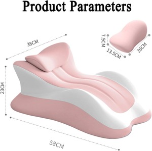 Oreiller multifonctionnel en mousse à mémoire de forme pour dormeurs latéraux, 1500g, avec soutien lombaire - Product Image 2