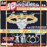 Bague de fiançailles et de mariage VOAINO personnalisée en or blanc 18 carats avec diamants brillants cultivés en laboratoire, style classique unisexe /IGI