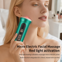 Masseur à ventouses électrique, aspiration sous vide, Gua Sha, 16 niveaux de chauffage, lumière rouge, impulsions EMS, rechargeable, portable, massage corporel, OEM