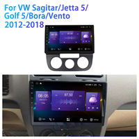 Meihua-Lecteur DVD de voiture avec cadre universel, 10 pouces, pour VW Sagitar/Jetta 5/Golf 5/Bora/Vento, 2006-2010