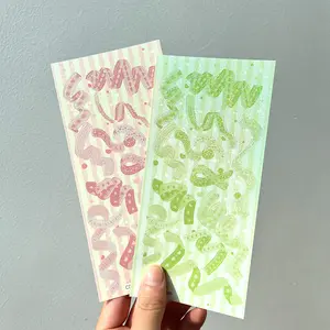 पर्यावरण के अनुकूल स्वयं चिपकने वाला निविड़ अंधकार कस्टम मुद्रण चुंबन कट स्टीकर Vinyl स्टिकर चादरें