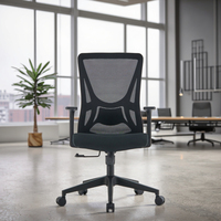 Chaise de bureau exécutive ergonomique moderne et confortable avec repose-pieds entièrement en maille, appui-tête réglable, base en acier et siège pivotant