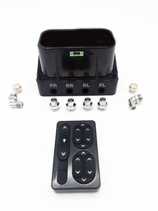 Universal 12v Solenoid Valveblock Air Ride Suspension <b>KIT</b> With SQ420 Compressor&3G & Five in One Display Air Gauge - Product Image 2