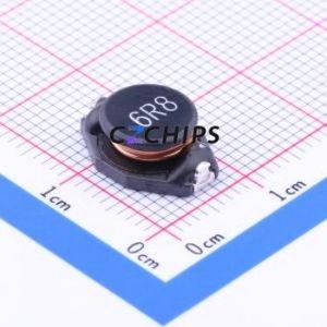 Inducteur de puissance SMD ASPI-0804T-6R8M-T, 9,5x13,5 mm (Inductance : 6,8 µH) (Précision : 20 % Courant nominal : 4,6 A) - Product Image 1