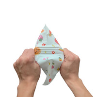 Sacs en plastique pe personnalisés Lapin mignon Fournitures d'emballage longues oreilles pour collation Sacs de Pâques