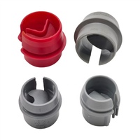 Connecteurs de serrage de câble électriques gris en plastique 1/2 \ "connecteur de boucle de fixation de fil gainé de PVC non métallique