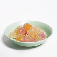 SUNTAK Factory Bulk Soft Gummy Candy Ball Shape Multi-Colored Daily Snack Fruit Flavor Sugar Sweet Confectionery for Wholesale