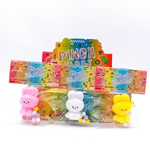Jouet anti-stress en TPR en forme de lapin mignon, souple et à rebond lent, jouet sensoriel Taba Squishy, cadeau pour enfant, prix de gros - Product Image 1
