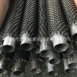 Tube à ailettes en acier inoxydable 304, soudé, rond, pour échangeur de chaleur, surface 2B, fabriqué à Guangzhou - Product Image 1