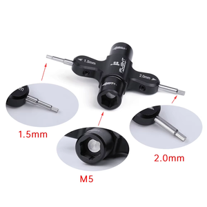 Quad M3/M5 1.5mm/2mm Propeller Screwdriver Ratchet Wrench Built-in One-Way Bearing RC <b>Drones</b> Racing UAV Non-Private Mold - Product Image 4