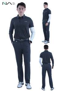 Новый дизайн с длинным рукавом мужская рубашка для гольфа Поло футболка - Product Image 6