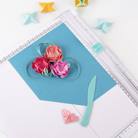250418 Coupe-papier multifonctionnel, découpeuse et rainureuse de papier, outil de découpe et de rainurage précis pour loisirs créatifs, cartes