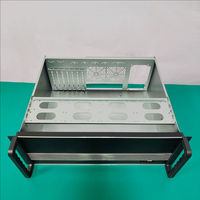 Custom 4U Aluminum Front Panel Short 350mm Deep High-End ATX Motherboard Horizontal Industrial Computer Computer Cases Towers