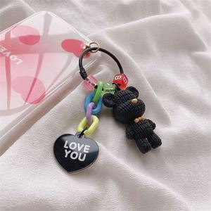 ขายส่งพวงกุญแจกระเป๋าเกาหลี ลายการ์ตูน สำหรับนักเรียน รูปหมี - Product Image 3