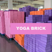 Blocs de construction en mousse EVA légers et haute densité 23*15*7.5cm 120g pour le yoga, le Pilates, la méditation et les briques