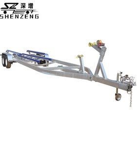 <span class=keywords><strong>Remorque</strong></span> de <span class=keywords><strong>bateau</strong></span> à double <span class=keywords><strong>essieu</strong></span> galvanisée de 28 pieds à 29 pieds pour <span class=keywords><strong>bateau</strong></span> de 30 pieds - Product Image 1