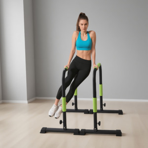 Có Thể Điều Chỉnh Trong Nhà Ngang Song Song Thanh Xách Tay Thép Kéo-up Và Nhúng Thanh Cho Tập Thể Dục Nhà Sử Dụng Cho Sử Dụng Ngoài Trời - Product Image 6