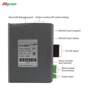 Driver de moteur pas à pas Allgreen EtherCAT Bus Type CL3-E86H pour moteur pas à pas Nema 34 à 2 phases en boucle fermée - Product Image 2
