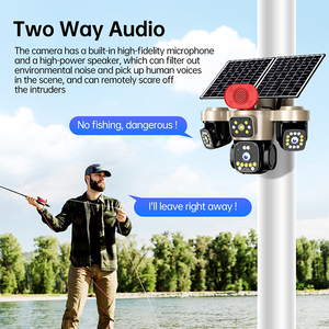 Cámara Solar Wifi de 12mp con Triple Lente y 6 Motores, Detección Humanoide, CCTV Wifi <span class=keywords><strong>360</strong></span>, Visión Nocturna - Product Image 5