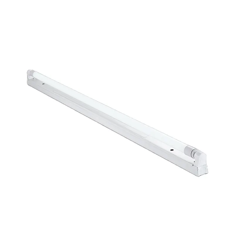 Mwlight T8 T5 tubo Led integrato 1.2m luce calda apparecchio led quadrato in plastica 18W 2 ft3ft stecca tubo Led T5 facile da installare