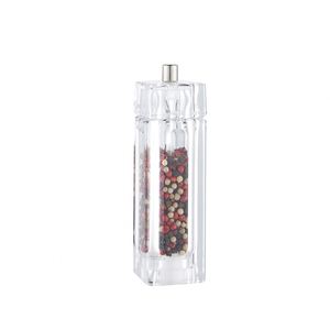 Moulin à Poivre Noir Manuel et Bouteille à Assaisonnement pour Sel Marin, en Plastique Durable – Vente Chaude en Gros - Product Image 1