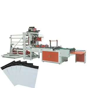 High Quality Plastic Express Courier Bag Dot Cutting Making Machine