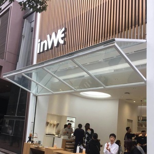 Ventana Corredera Plegable de Aluminio, Suministro Directo, Ventana Panorámica, Ventana Corredera para Cafetería, Ventana para Tienda de Té con Leche - Product Image 1