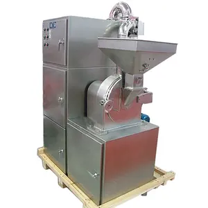 China stainless steel dry fruit turbine pulverzier cassava powder mill machine