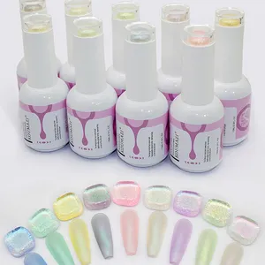 Koumazi Seni Kuku Desain Profesional UV LED Gel Bunglon Multiwarna Seni Lukis Seni Kuku untuk Salon Profesional MOQ Rendah