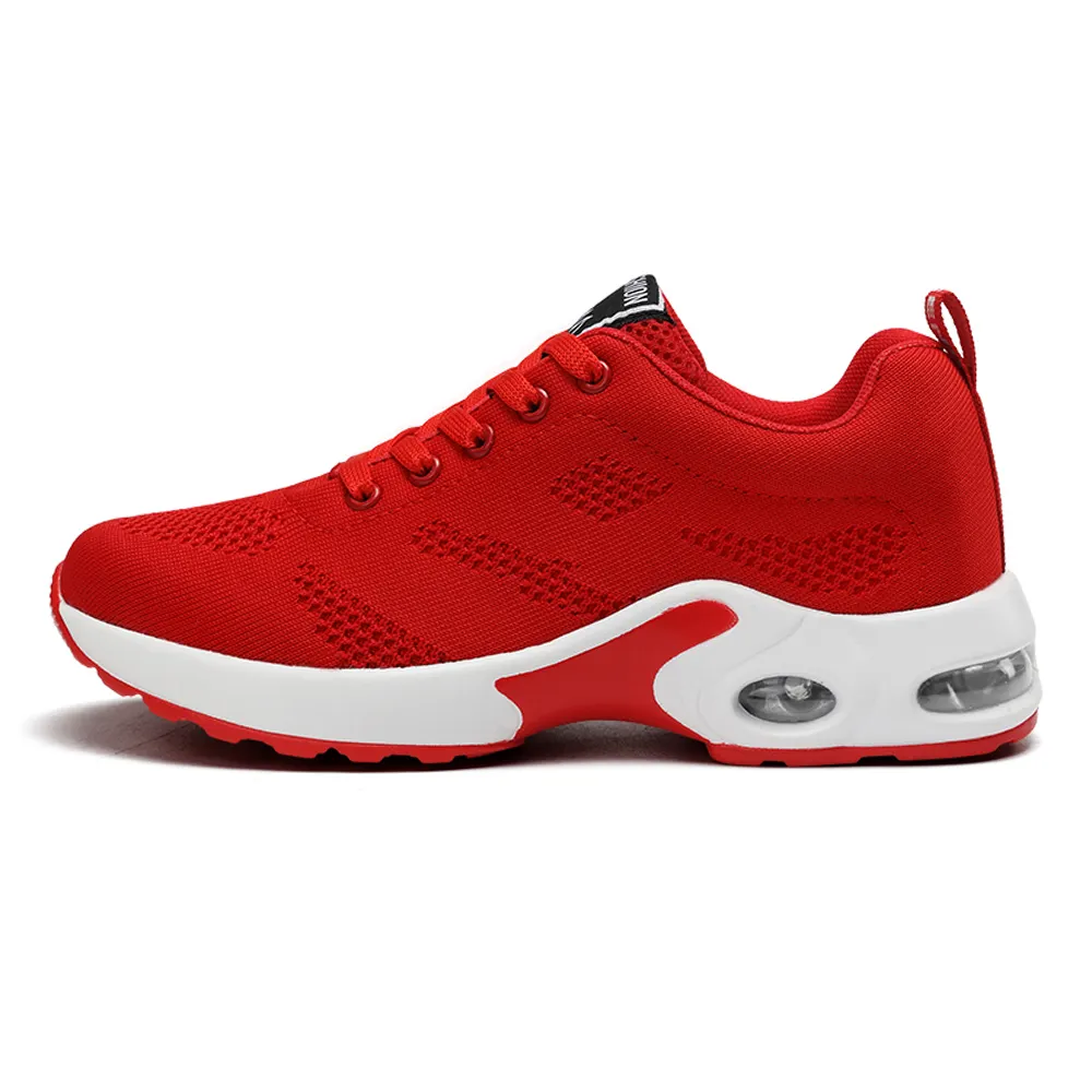 Factory Wholesale female Zapatos air summer badminton shoes women red sports running shoes